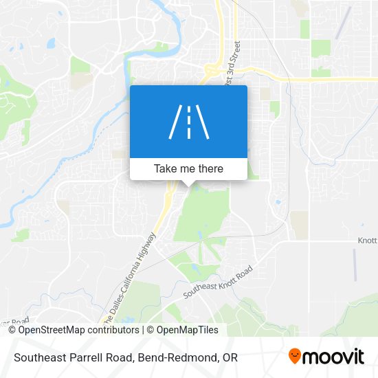 Southeast Parrell Road map