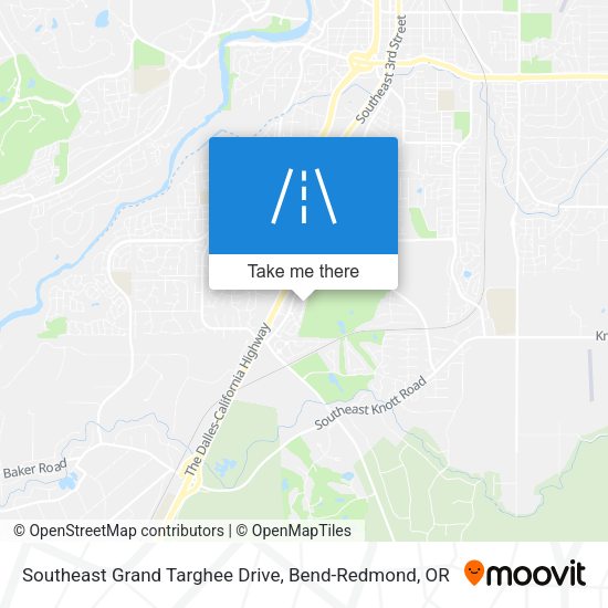 Mapa de Southeast Grand Targhee Drive