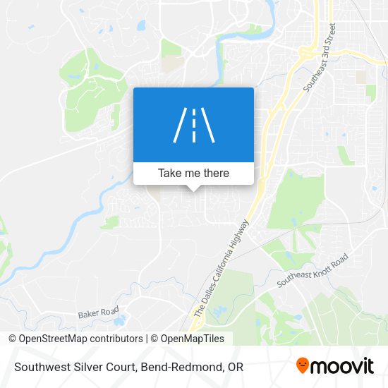 Southwest Silver Court map