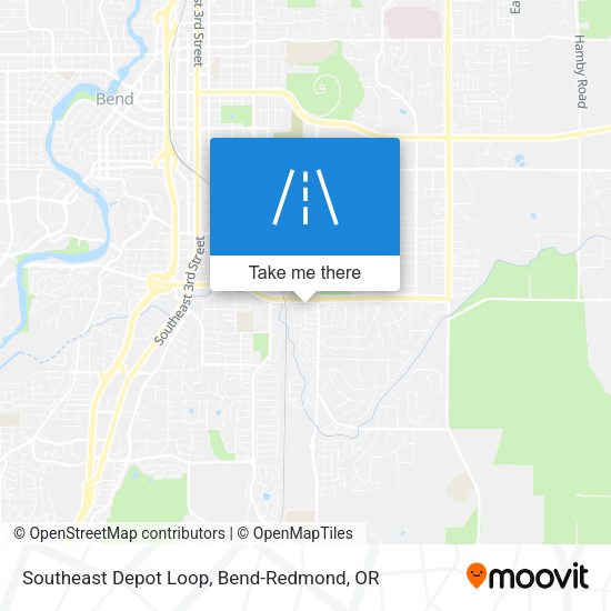 Mapa de Southeast Depot Loop