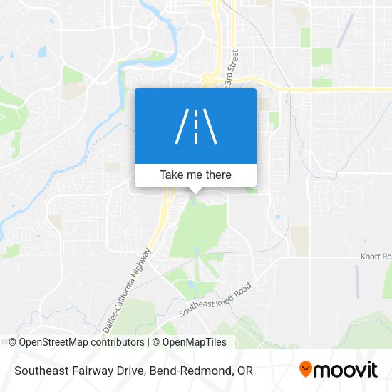 Mapa de Southeast Fairway Drive