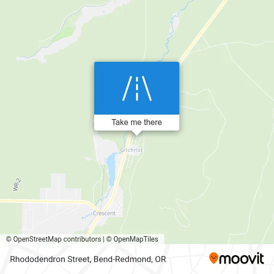 Rhododendron Street map