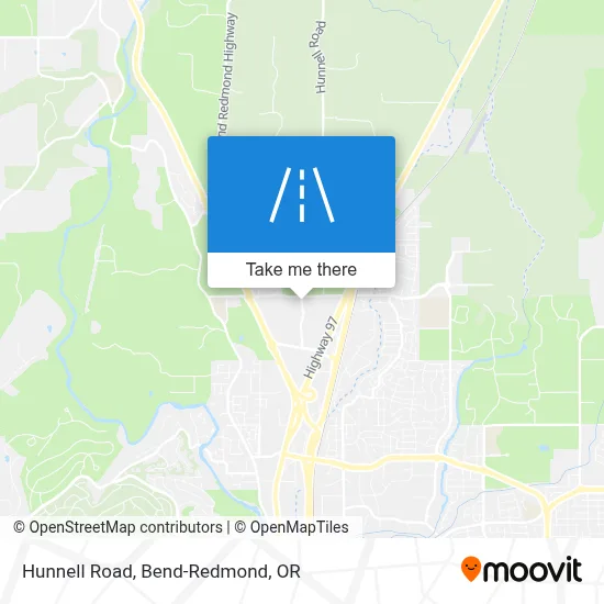 Hunnell Road map