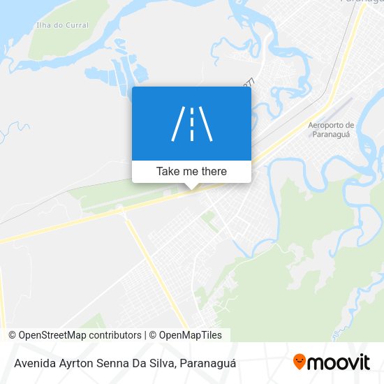 Avenida Ayrton Senna Da Silva map
