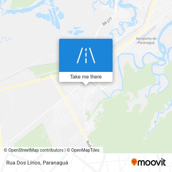 Rua Dos Lírios map