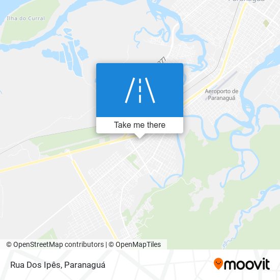 Rua Dos Ipês map