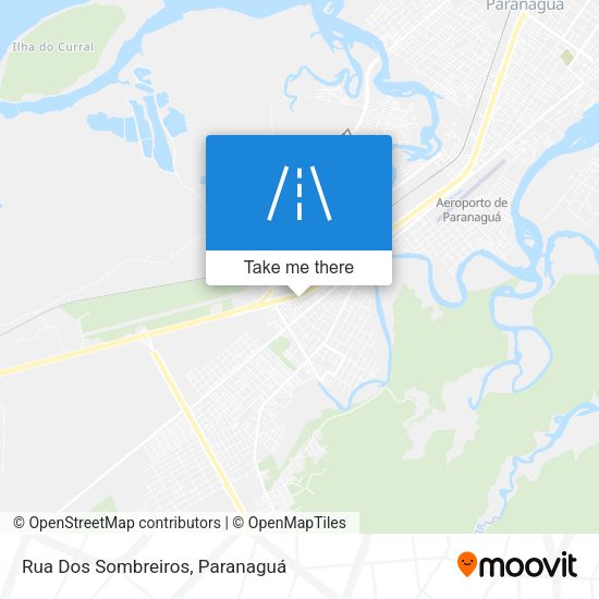 Rua Dos Sombreiros map