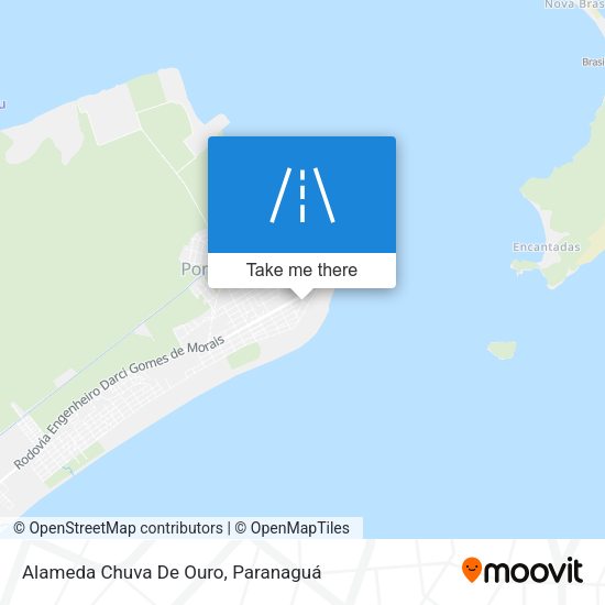 Alameda Chuva De Ouro map