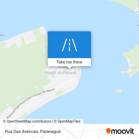 Rua Das Avencas map