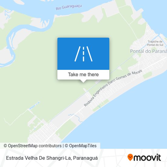 Estrada Velha De Shangri-La map