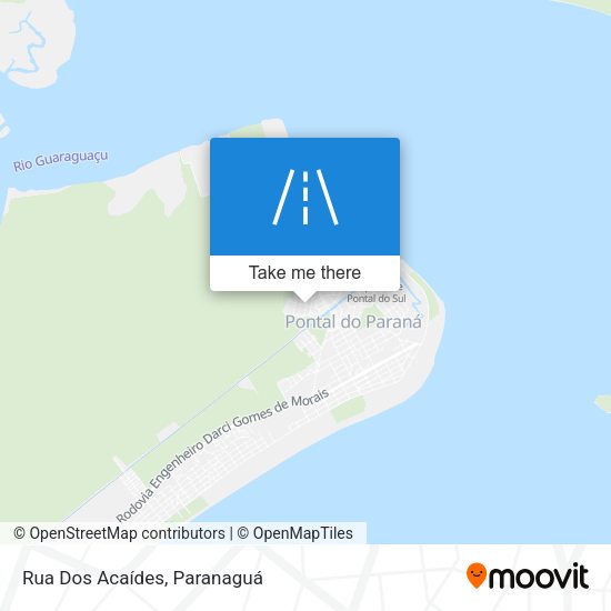 Rua Dos Acaídes map