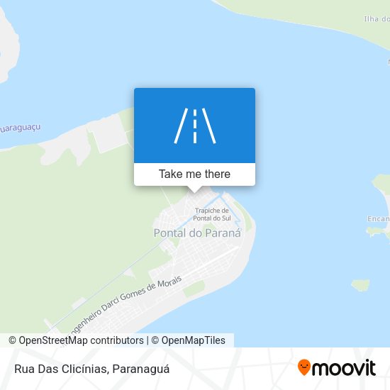 Rua Das Clicínias map