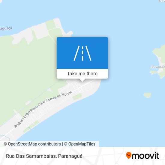 Rua Das Samambaias map