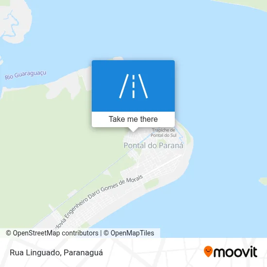 Rua Linguado map