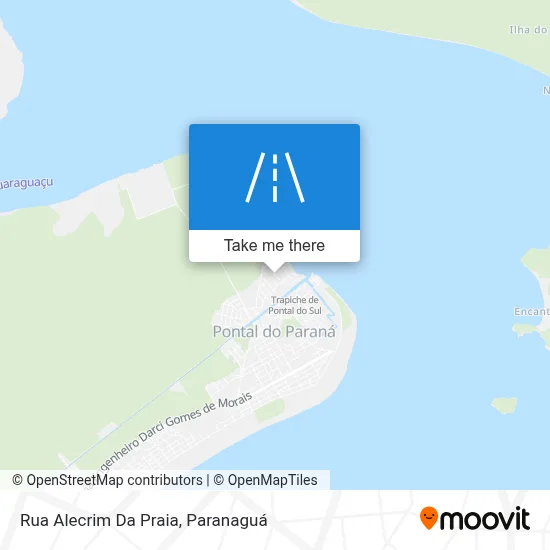 Rua Alecrim Da Praia map