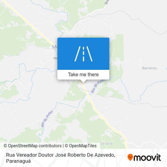Rua Vereador Doutor José Roberto De Azevedo map