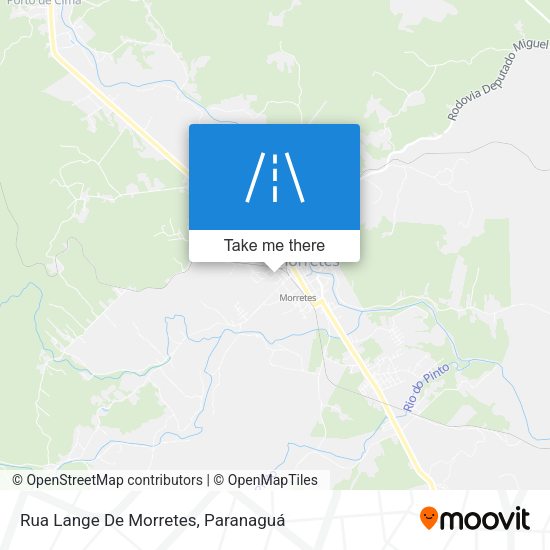 Rua Lange De Morretes map
