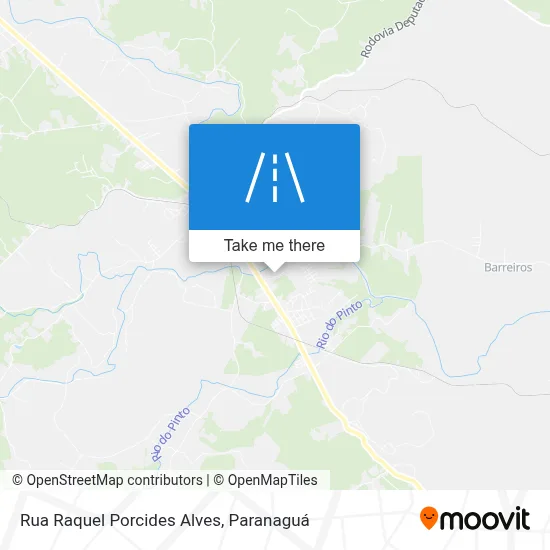 Rua Raquel Porcides Alves map