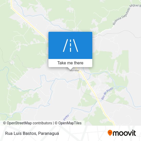 Rua Luís Bastos map