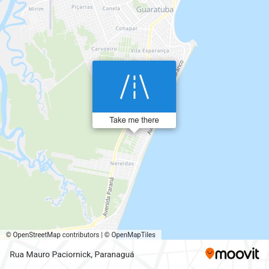 Rua Mauro Paciornick map