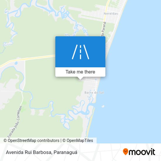 Avenida Rui Barbosa map