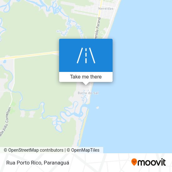 Rua Porto Rico map