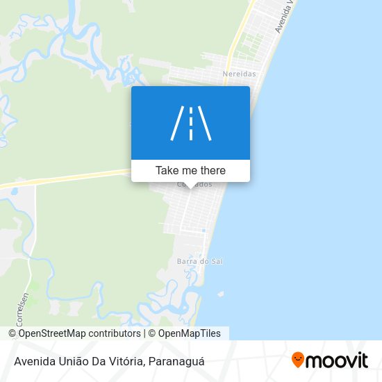 Avenida União Da Vitória map