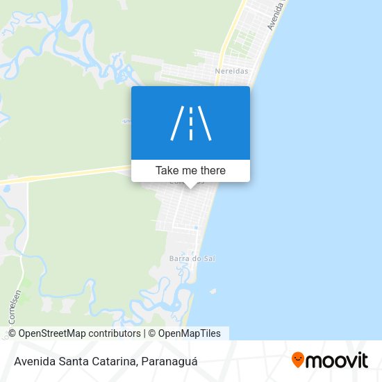 Avenida Santa Catarina map