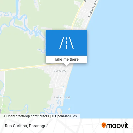 Rua Curitiba map