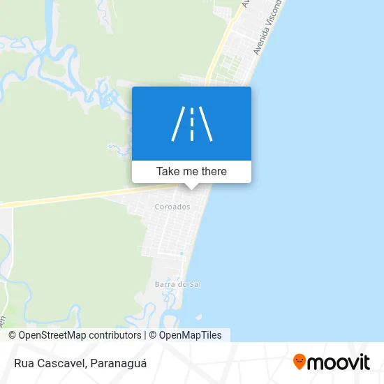 Rua Cascavel map