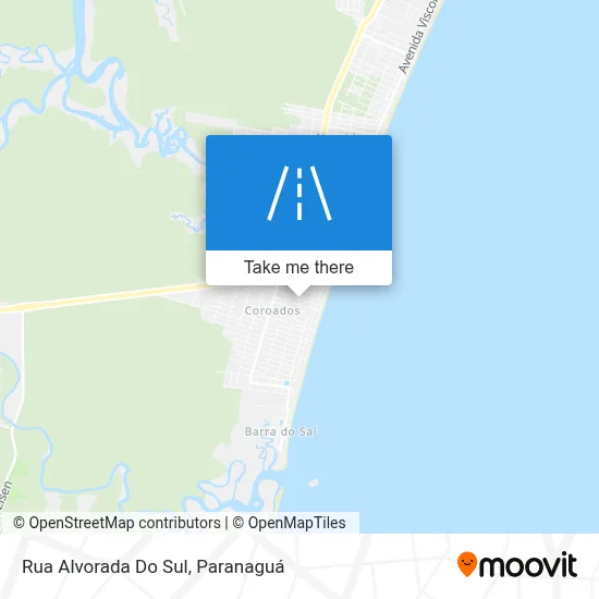 Rua Alvorada Do Sul map