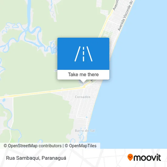 Rua Sambaqui map