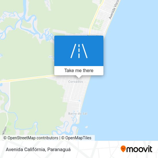 Avenida Califórnia map