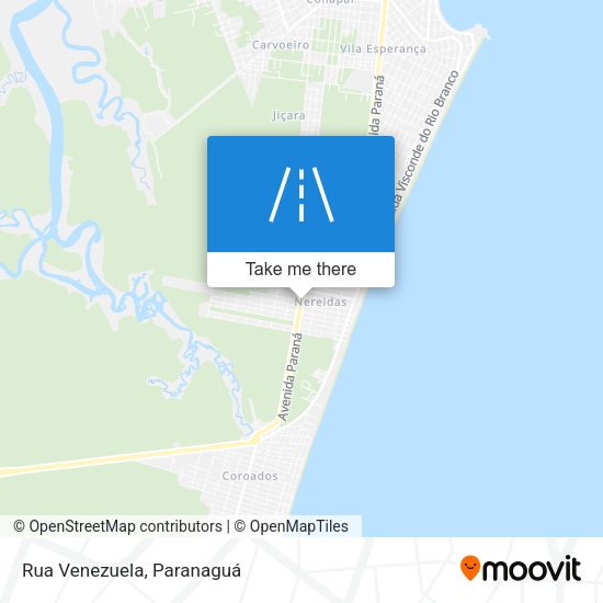 Rua Venezuela map