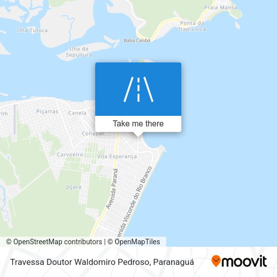 Travessa Doutor Waldomiro Pedroso map