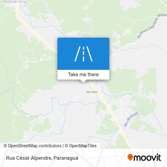 Rua César Alpendre map