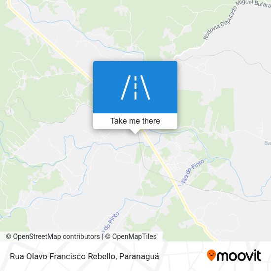 Rua Olavo Francisco Rebello map