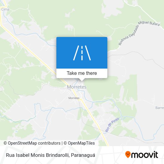 Rua Isabel Monis Brindarolli map