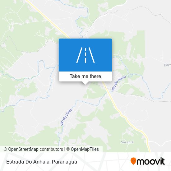 Estrada Do Anhaia map