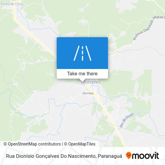 Rua Dionísio Gonçalves Do Nascimento map