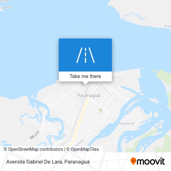 Avenida Gabriel De Lara map