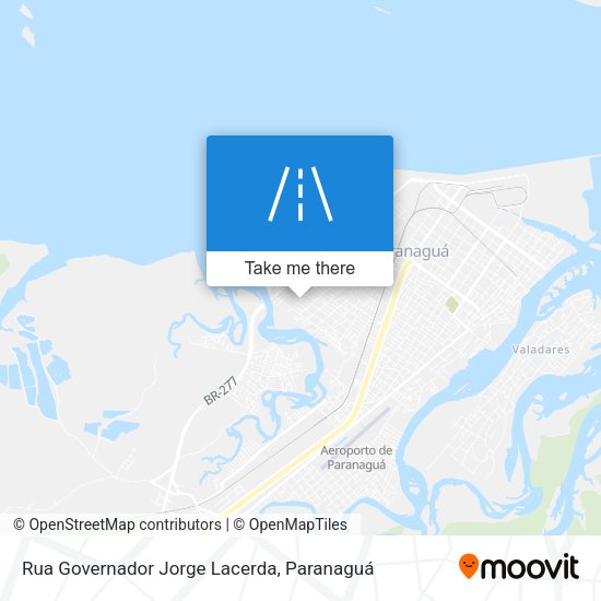 Rua Governador Jorge Lacerda map