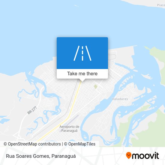 Rua Soares Gomes map
