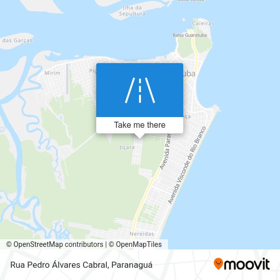 Rua Pedro Álvares Cabral map