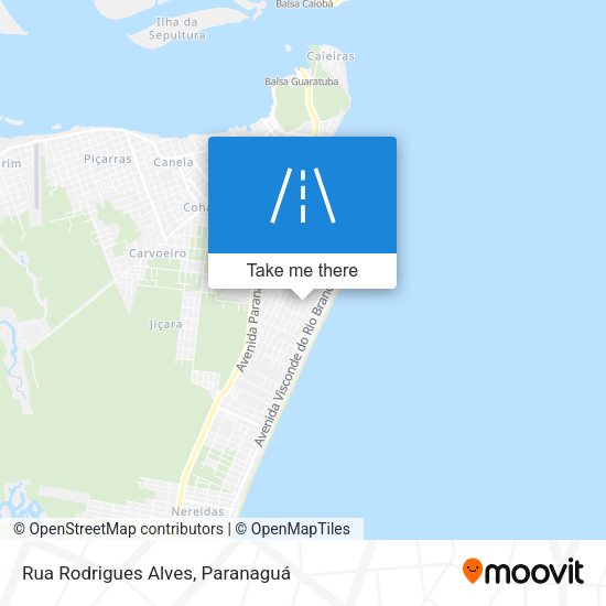 Rua Rodrigues Alves map