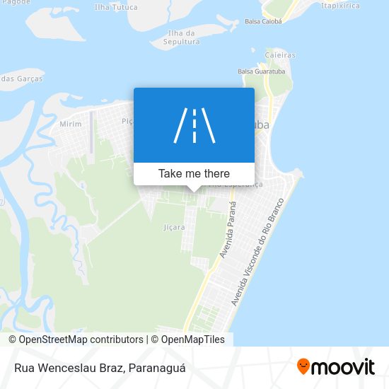 Rua Wenceslau Braz map