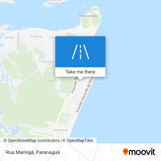 Rua Maringá map