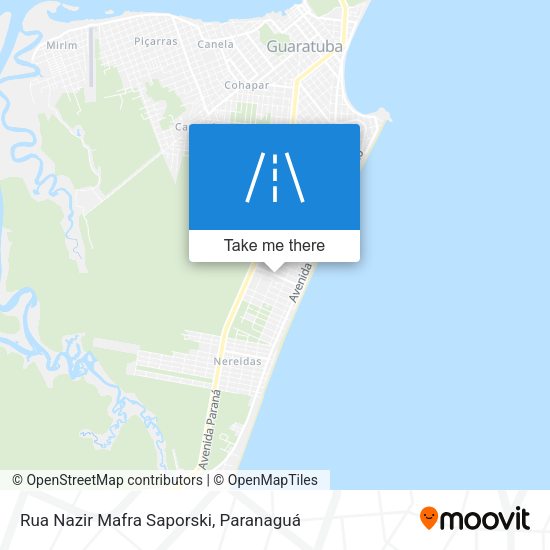 Rua Nazir Mafra Saporski map