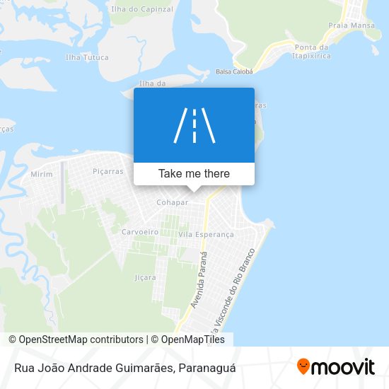 Rua João Andrade Guimarães map