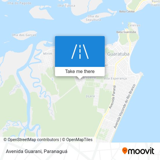 Avenida Guarani map